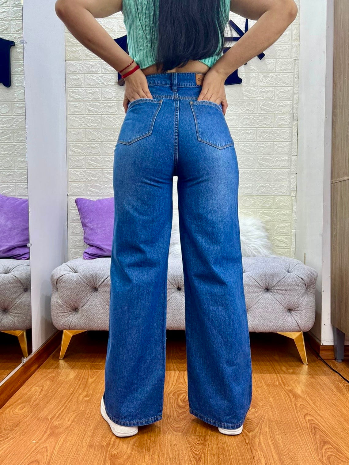 Extra Wide Leg Jeans